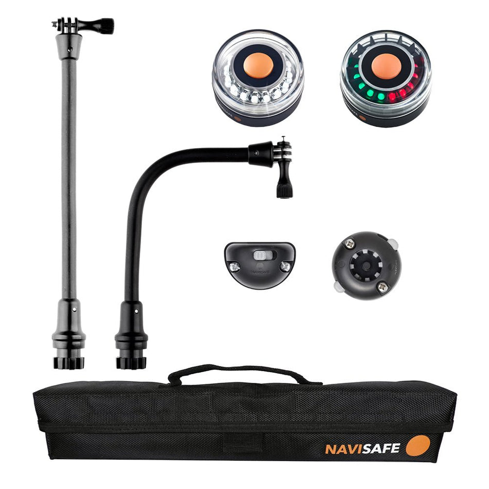 Navisafe Bendable Dinghy Pack w/Lights & Mounting Attachments - Get Tight Gear
