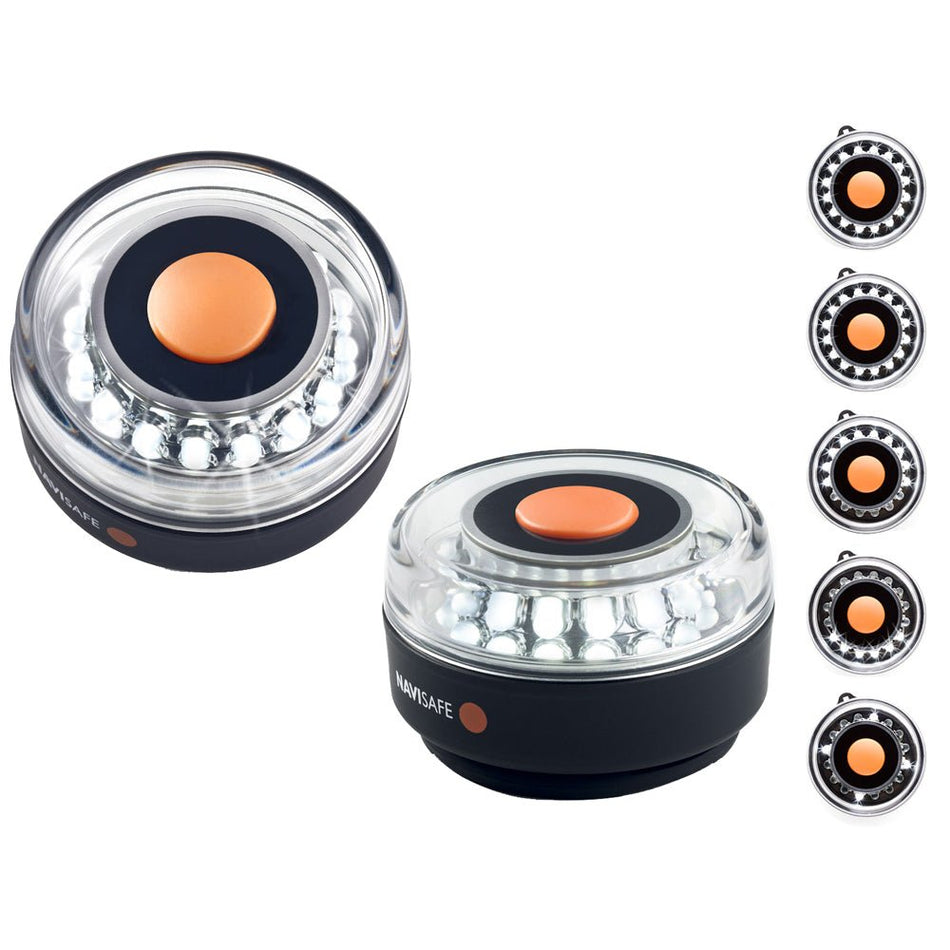 Navisafe Navilight All - White 5 Mode 360 2NM w/Magnet Base - Get Tight Gear