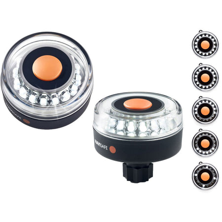 Navisafe Navilight All - White 5 Mode 360 2NM w/RAILBLAZA Base - Get Tight Gear