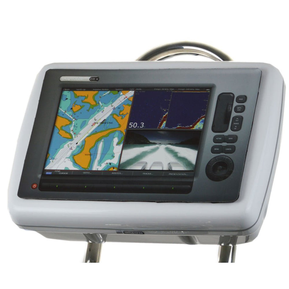 NavPod GP1031 SailPod Precut f/Raymarine C120W f/9.5" Pedestal Guard - Get Tight Gear