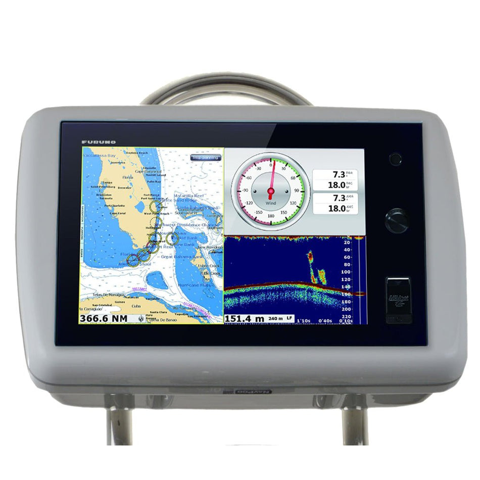 NavPod GP1036 SailPod Pre - Cut f/Furuno NavNet TZtouch 14.1" Multi Touch f/9.5" Wide Guard - Get Tight Gear