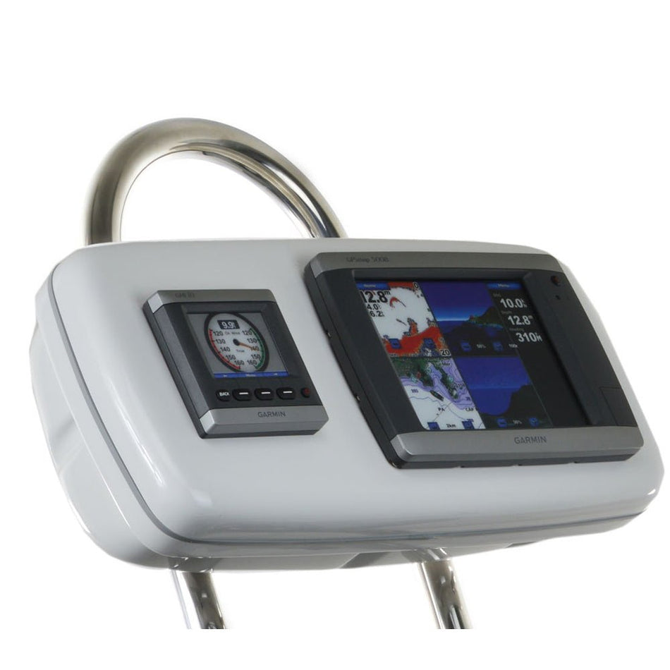 NavPod GP1040 - 04 SystemPod Pre - Cut f/Garmin 5008/5208 & 1 Instrument f/9.5" Wide Guard - Get Tight Gear