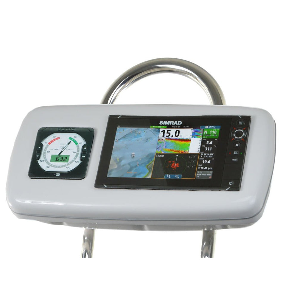 NavPod GP1040 - 13 SystemPod Pre - Cut f/Simrad NSS9 evo2 or B&G Zeus 9 & 1 Instrument f/9.5" Wide Guard - Get Tight Gear