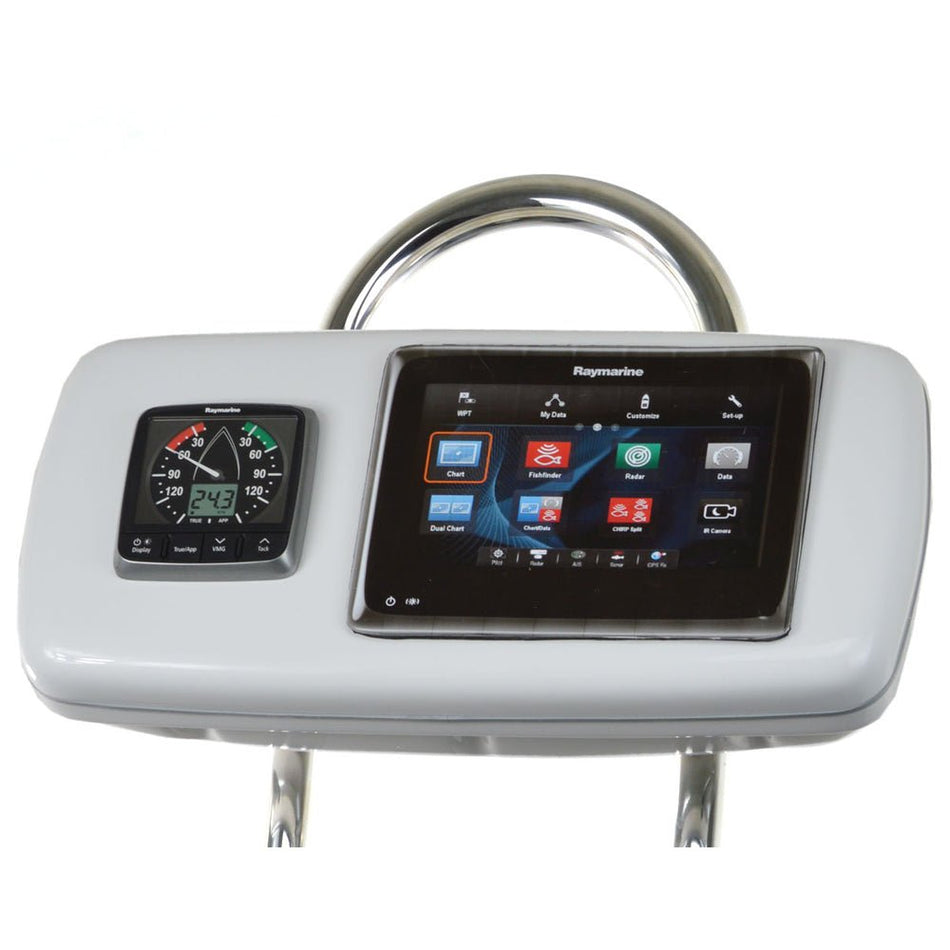 NavPod GP1040 - 14 SystemPod Pre - Cut f/Raymarine a95/a97/a98 & 1 Instrument f/9.5" Wide Guard - Get Tight Gear