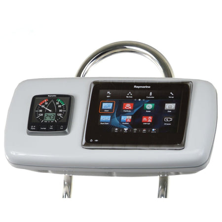 NavPod GP1040 - 19 SystemPod Pre - Cut f/Raymarine ES97/ES98 & One Instrument f/9.5" Wide Guard - Get Tight Gear