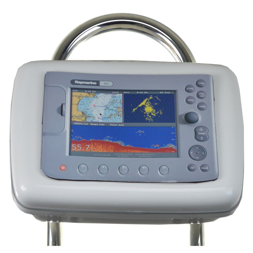 NavPod GP1051 SailPod Precut f/Raymarine C80, E80 & Simrad NSE8 f/ 9.5" Pedestal Guard - Get Tight Gear