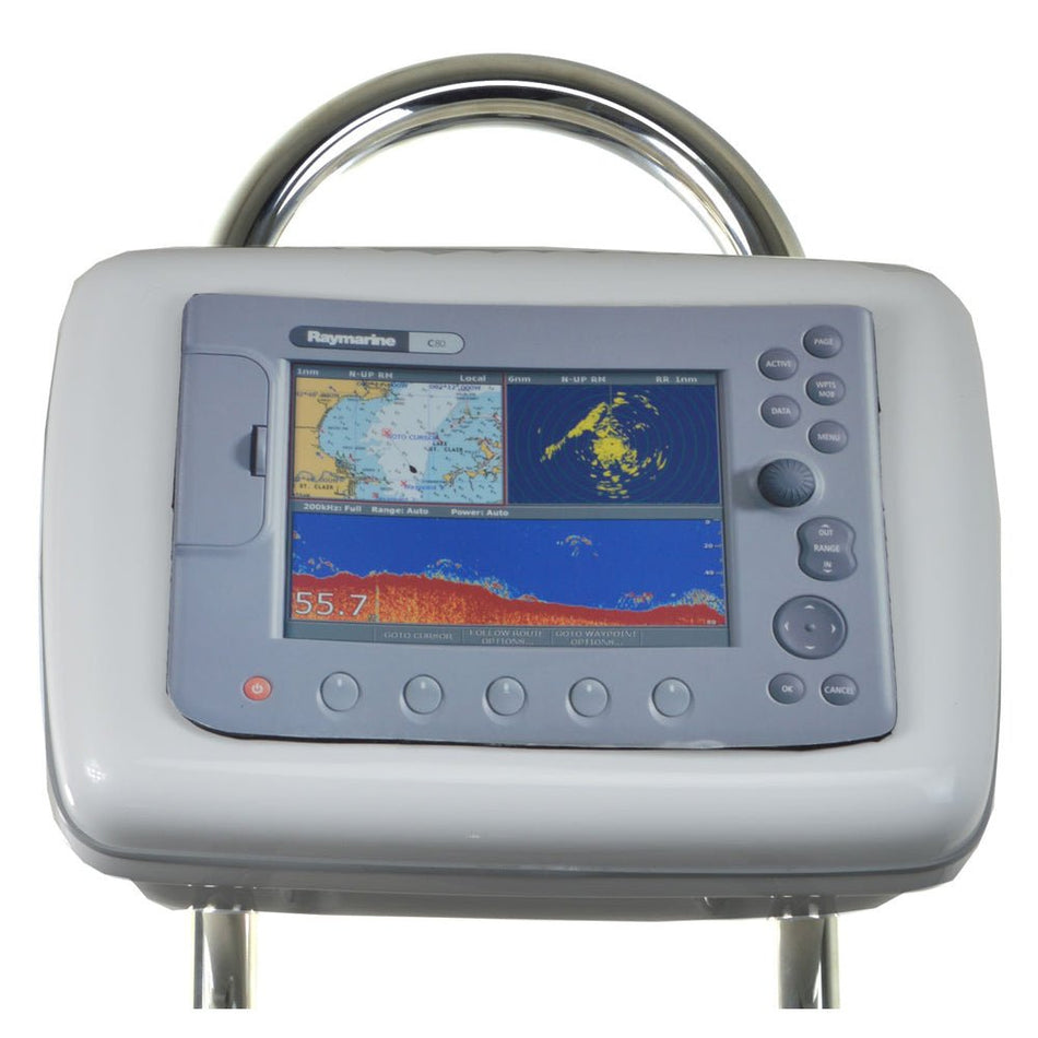 NavPod GP1051 SailPod Precut f/Raymarine C80, E80 & Simrad NSE8 f/ 9.5" Pedestal Guard - Get Tight Gear