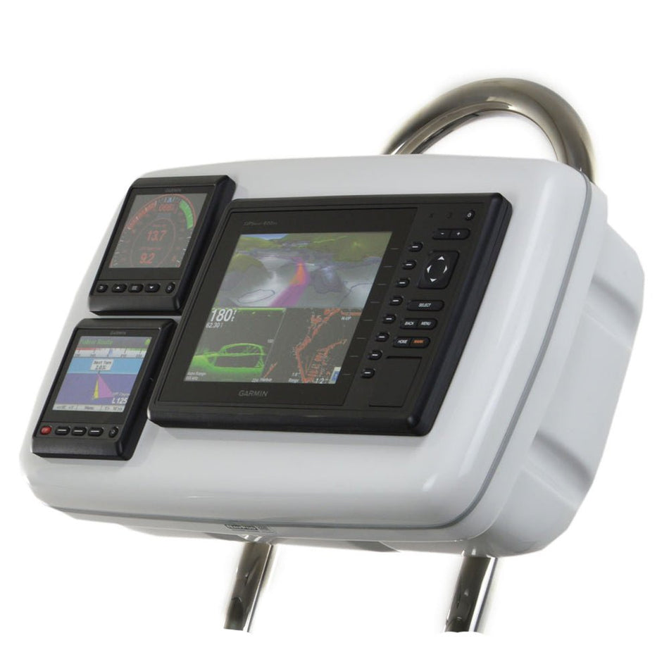 NavPod GP1088 SystemPod Pre - Cut f/Garmin 820/820xs/840xs & 2 Instruments f/9.5" Wide Guard - Get Tight Gear