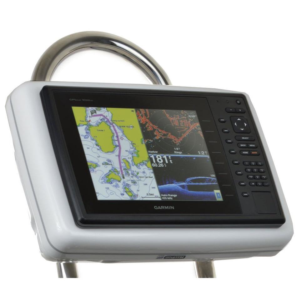 NavPod GP1201 SailPod Pre - Cut f/Garmin 1020 / 1020xs / 1040xs f/9.5" Wide Guard - Get Tight Gear