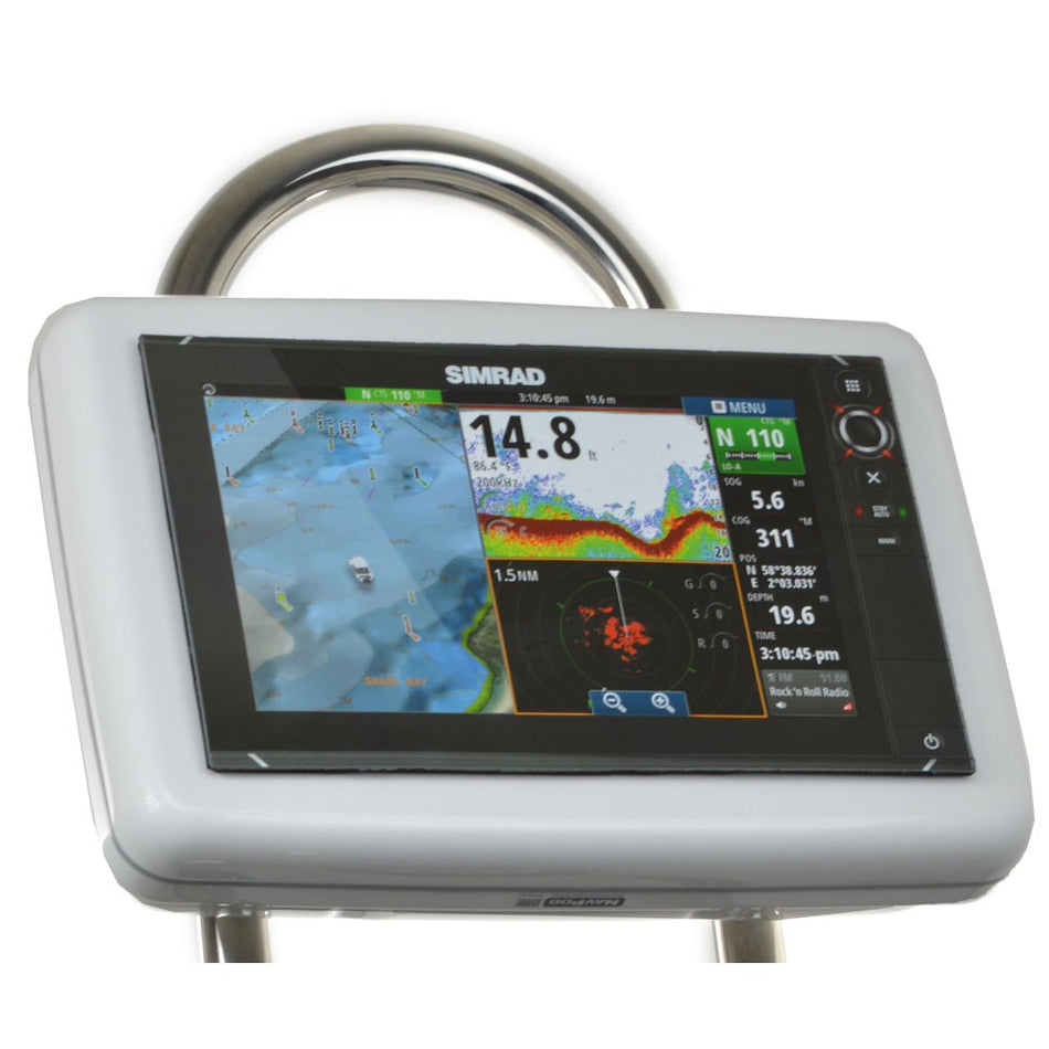 NavPod GP1202 SailPod Pre - Cut f/Simrad NSS12 evo2 or B&G Zeus 12 f/9.5" Wide Guard - Get Tight Gear