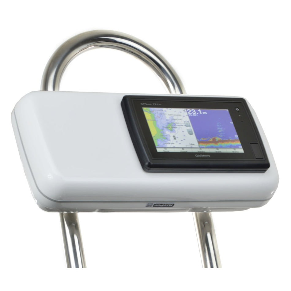 NavPod GP1501 SystemPod Pre - Cut f/Garmin 7xx and 7x Series w/Space On The Left f/9.5" Wide Guard - Get Tight Gear