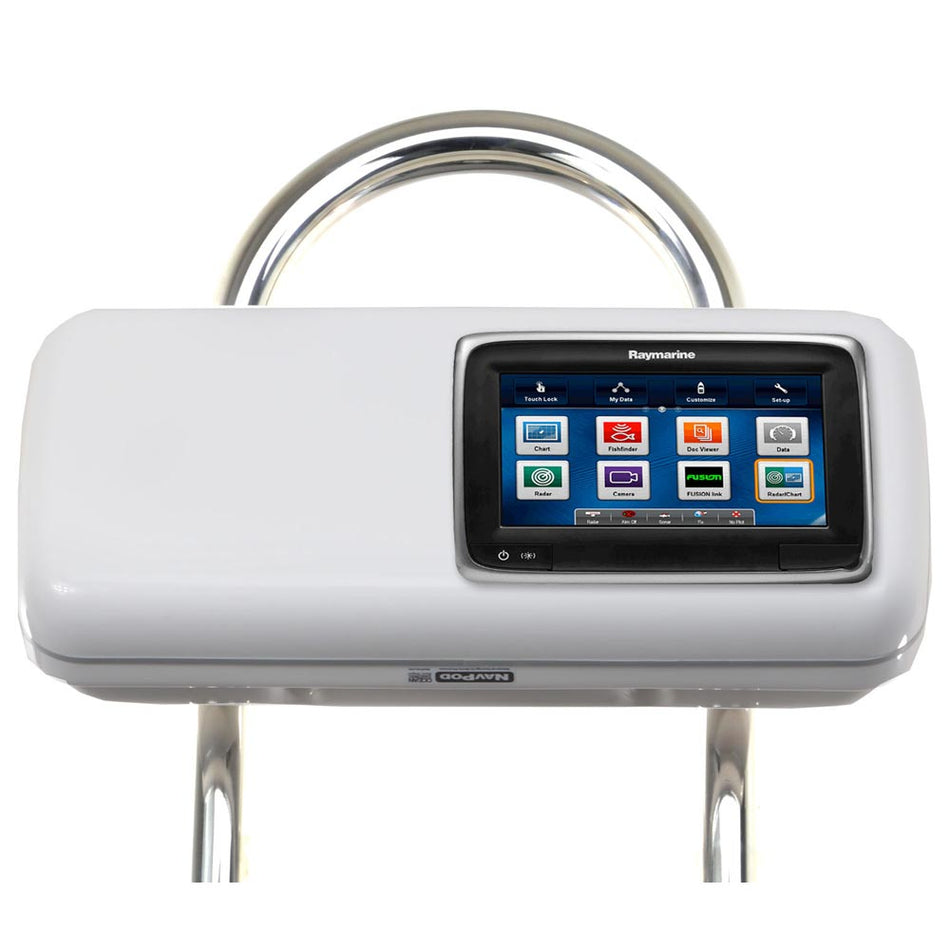 NavPod GP1503 SystemPod Pre - Cut f/Raymarine a75/a77/a78 w/Space On The Left f/9.5" Wide Guard - Get Tight Gear