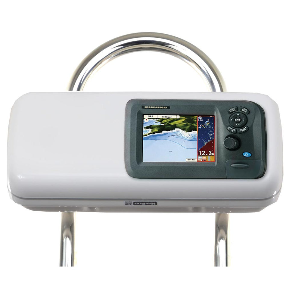 NavPod GP1505 SystemPod Pre - Cut f/Furuno GP1670/GP1670F 5.7" w/Space On The Left f/9.5" Wide Guard - Get Tight Gear