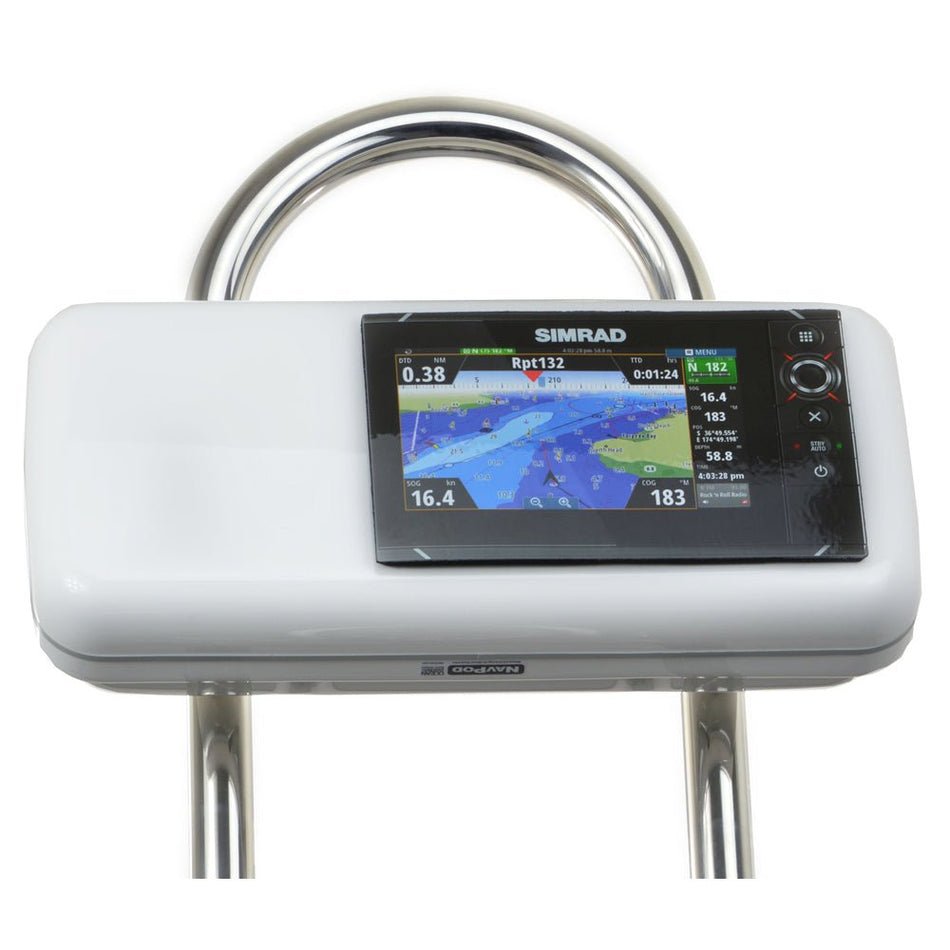 NavPod GP1506 SystemPod Pre - Cut f/Simrad NSS7 evo2 or B&G Zeus 7 w/Space On The Left f/9.5" Wide Guard - Get Tight Gear