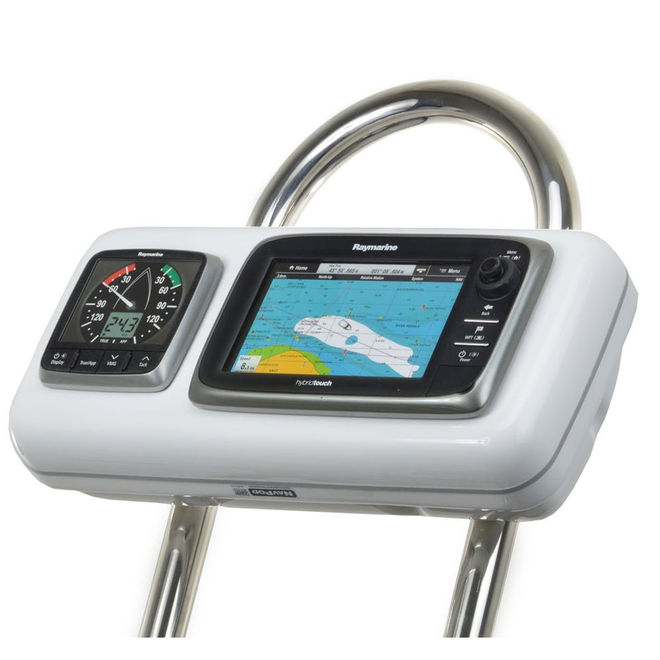 NavPod GP1512 SystemPod Pre - Cut f/Raymarine e7/e7D & 1 Instrument f/9.5"Wide Guard - Get Tight Gear