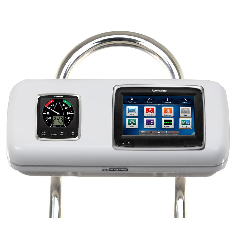 NavPod GP1513 SystemPod Pre - Cut f/Raymarine a75/a77/a78 & 1 Instrument f/9.5" Wide Guard - Get Tight Gear