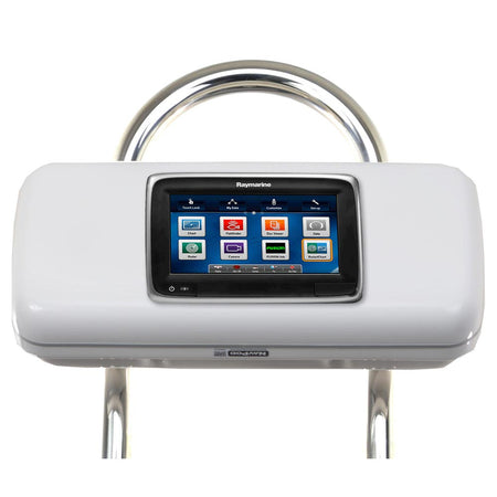 NavPod GP1523 SystemPod Pre - Cut f/Raymarine a75/a77/a78 Mounted In Center f/9.5" Wide Guard - Get Tight Gear