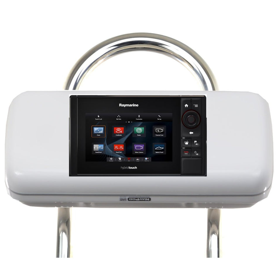 NavPod GP1524 SystemPod Pre - Cut f/Raymarine eS75/eS77/eS78 Mounted in the Center f/9.5" Wide Guard - Get Tight Gear