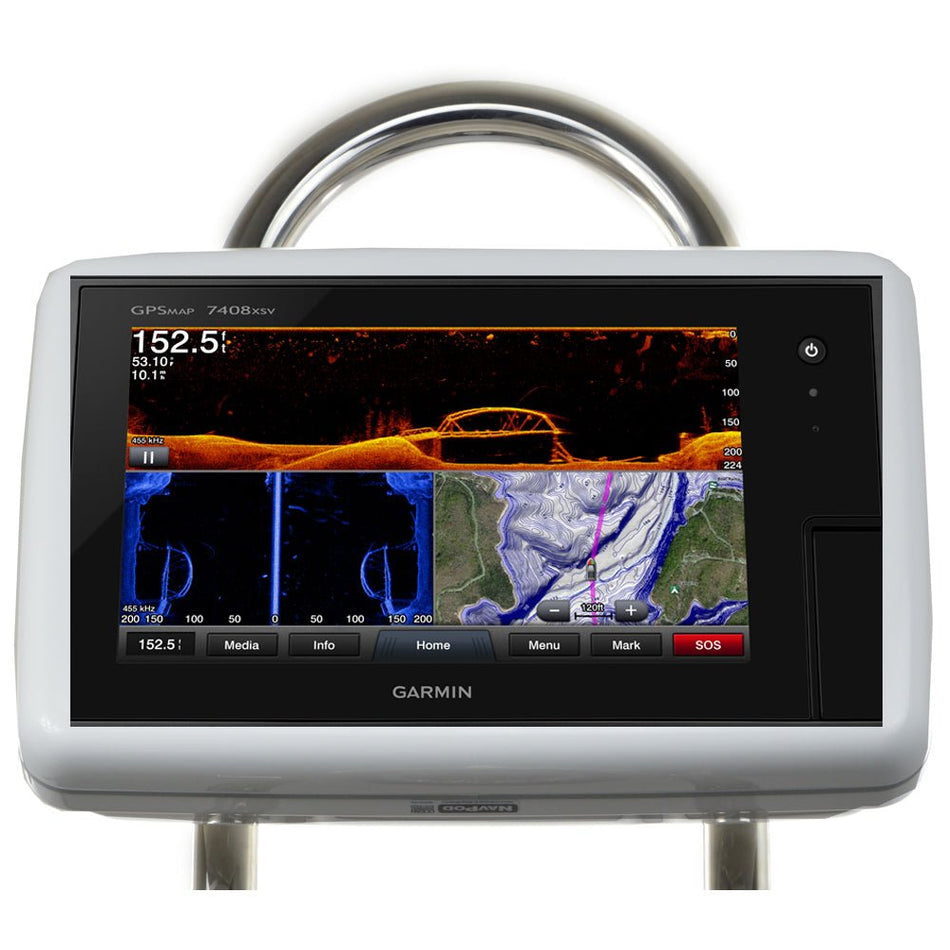 NavPod GP1800 - 20 SailPod Pre - Cut f/Garmin 7408 / 7408xsv / 7608 / 7608xsv f/9.5" Wide Guard - Get Tight Gear