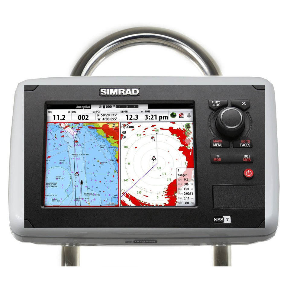 NavPod GP1807 SailPod Pre - Cut f/Simrad NSS7B&G Zeus T7 f/9.5" Wide Guard - Get Tight Gear