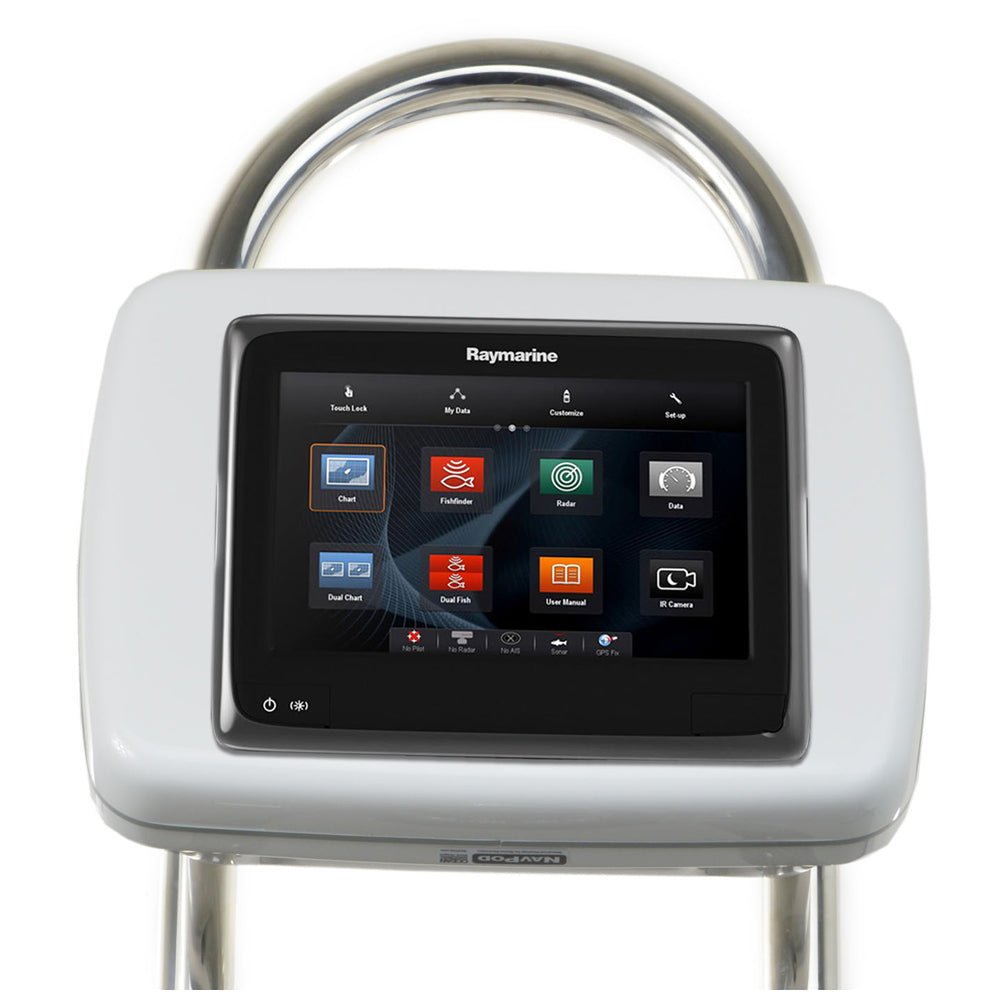 NavPod GP1814 SailPod Pre - Cut f/Raymarine a95/a97/a98 f/9.5" Wide Guard - Get Tight Gear