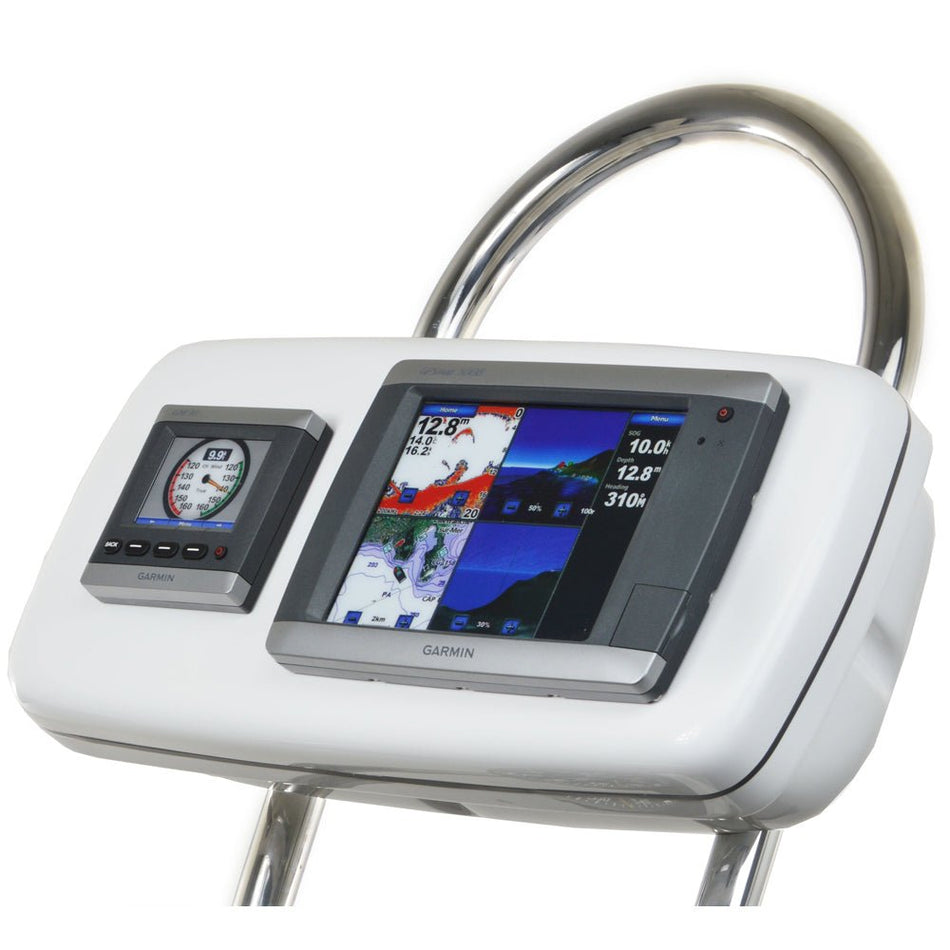 NavPod GP2040 - 04 SystemPod Pre - Cut f/Garmin 5008/5208 & 1 Instrument f/12" Wide Guard - Get Tight Gear