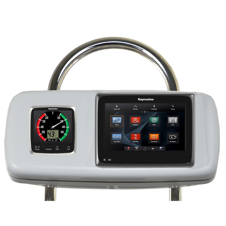 NavPod GP2040 - 14 SystemPod Pre - Cut f/Raymarine a95/a97/a98 & 1 Instrument f/12" Wide Guard - Get Tight Gear