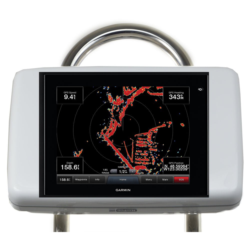 NavPod GP2065 SailPod Pre - Cut f/Garmin GPSMAP 8012/8212 f/12" Wide Guard - Get Tight Gear