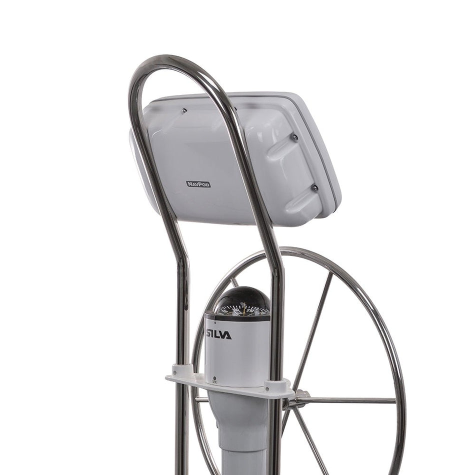 NavPod GP2080 - 17 SystemPod Pre - Cut f/Simrad NSS9 evo3/B&G Zeus3 9 & 2 Instruments (Simrad IS42/B&G Triton2/AP44 Square Hole) f/12 Wide Guard - Get Tight Gear