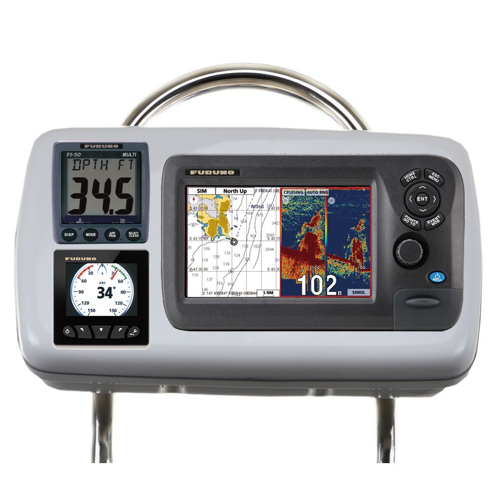 NavPod GP2080 - 18 SystemPod Pre - Cut f/Furuno GP1870/GP1870F & 2 Instruments f/12" Wide Guard - Get Tight Gear