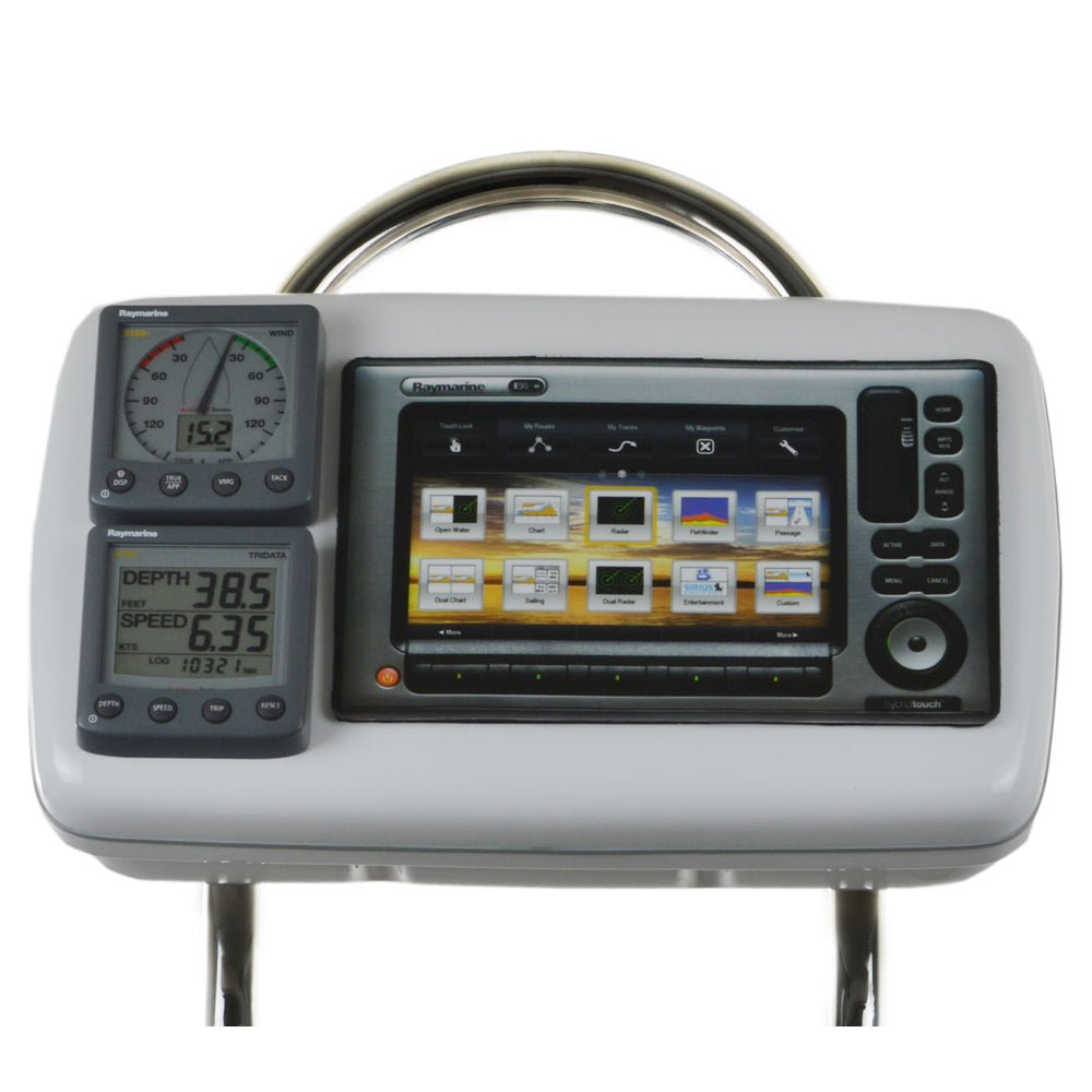 NavPod GP2081 SailPod Precut f/Raymarine C90W & E90W 2 ST60s f/12" Guard - Get Tight Gear