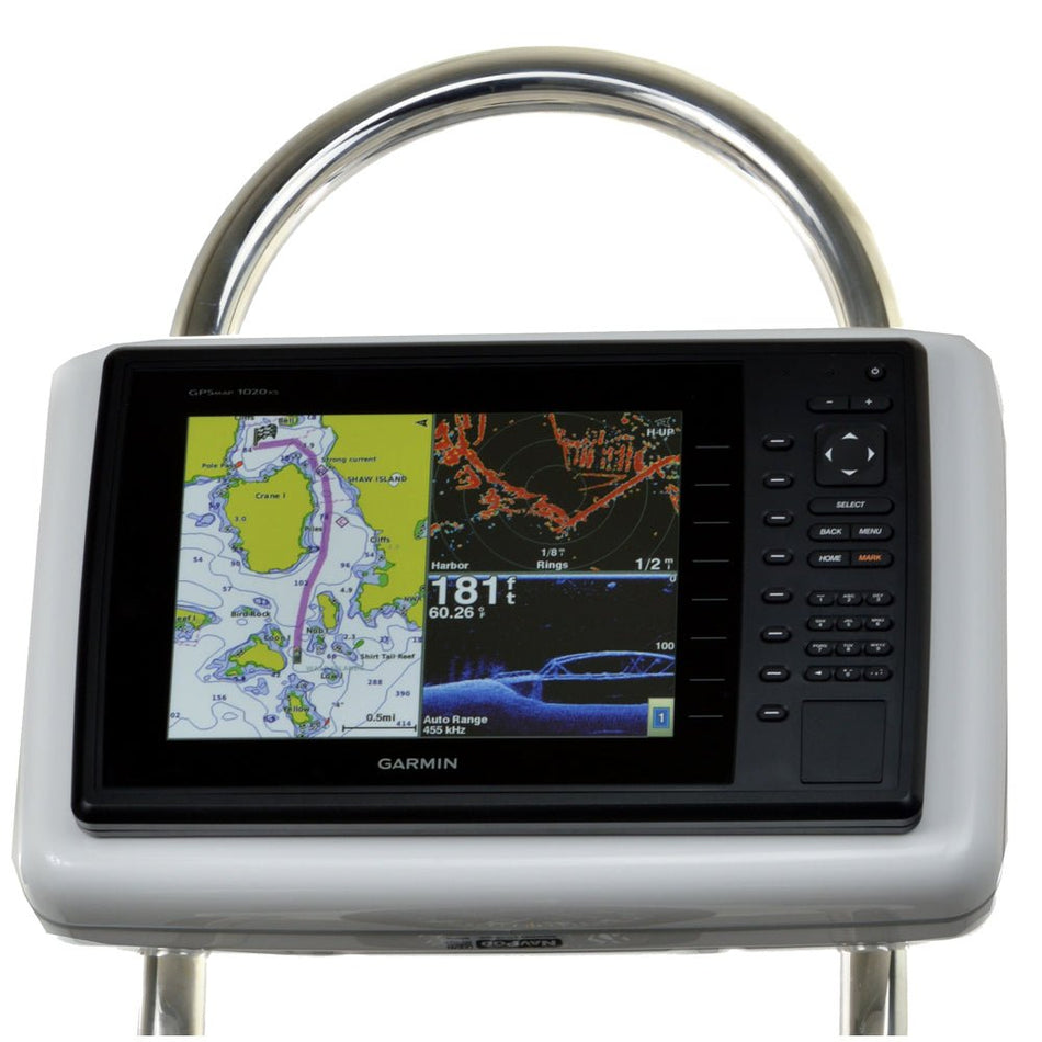 NavPod GP2201 SailPod Pre - Cut f/Garmin 1020/1020xs/1040xs f/12" Wide Guard - Get Tight Gear