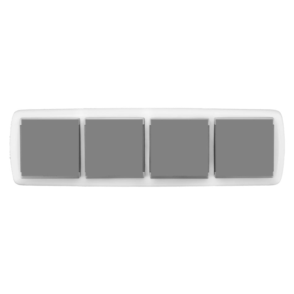 NavPod GP2401 InstrumentPod Pre - Cut f/4 Instruments f/12" Wide Guard - Get Tight Gear