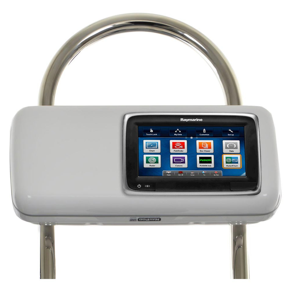 NavPod GP2503 SystemPod Pre - Cut f/Raymarine a75/a77/a78 w/Space On The Left f/12" Wide Guard - Get Tight Gear