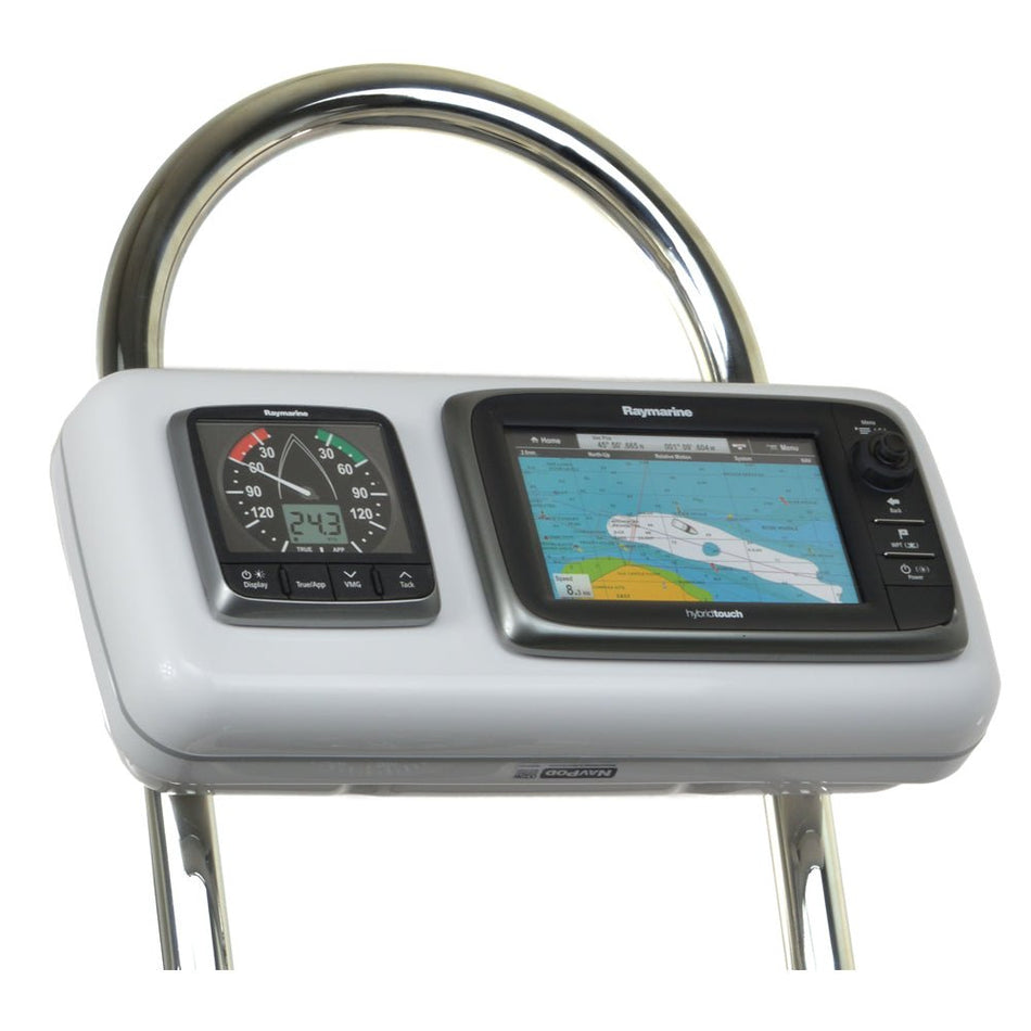 NavPod GP2512 SystemPod Pre - Cut f/Raymarine e7/e7D & 1 Instrument f/12" Wide Guard - Get Tight Gear