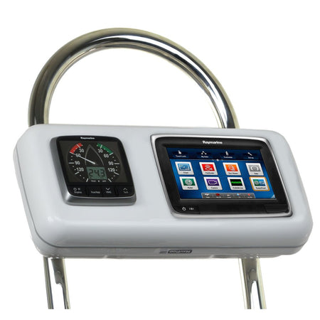NavPod GP2513 SystemPod Pre - Cut f/Raymarine a75/a77/a78 & 1 Instrument f/12" Wide Guard - Get Tight Gear