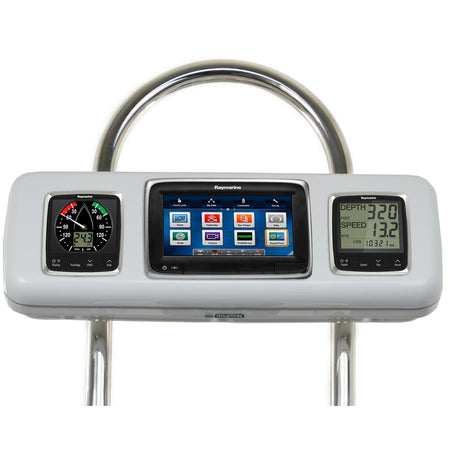 NavPod GP2605 SystemPod Pre - Cut f/Raymarine a75 / a77 / a78 & 2 Instruments f/12" WIde Guard - Get Tight Gear