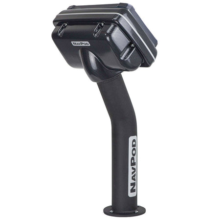 NavPod PED4409 PedestalPod Pre - Cut f/Garmin STRIKER 7sv/7dv 7" CHIRP Fishfinder - Carbon Black - Get Tight Gear