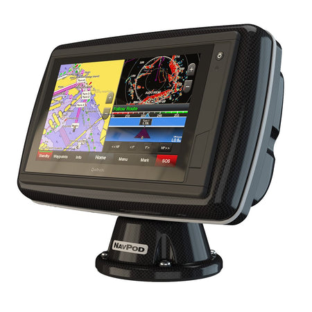 NavPod PowerPod Pre - Cut f/Garmin GPSMAP 942xs, 942, 922xs & 922 - Carbon Black - Get Tight Gear