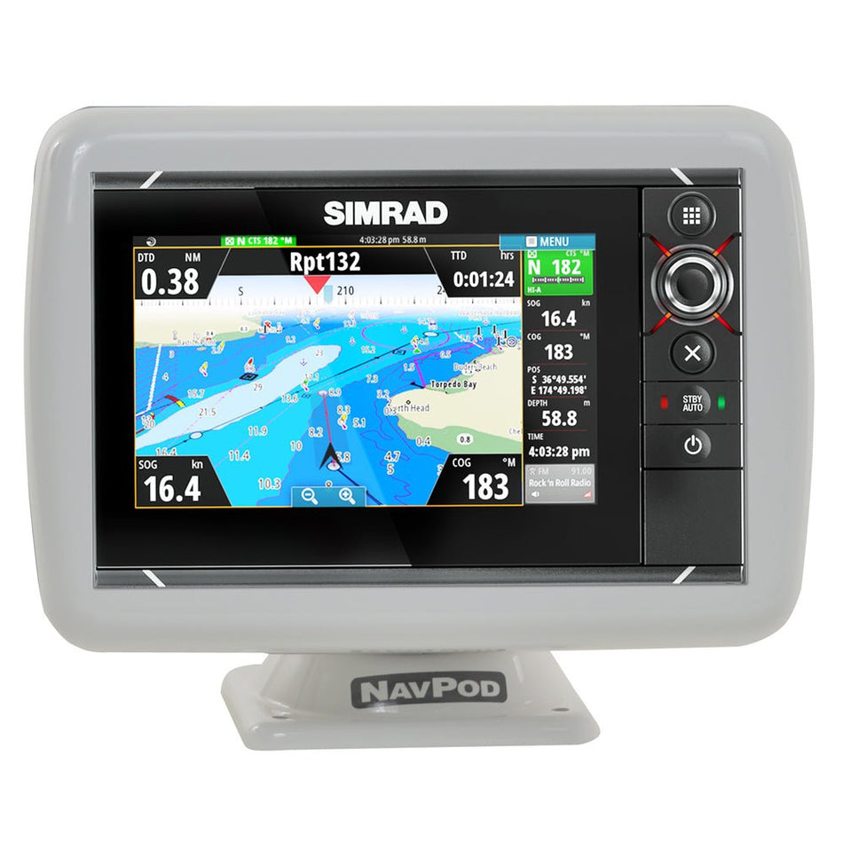 NavPod PP4406 PowerPod Pre - Cut f/Simrad NSS7 evo2 or B&G Zeus 7 - Get Tight Gear
