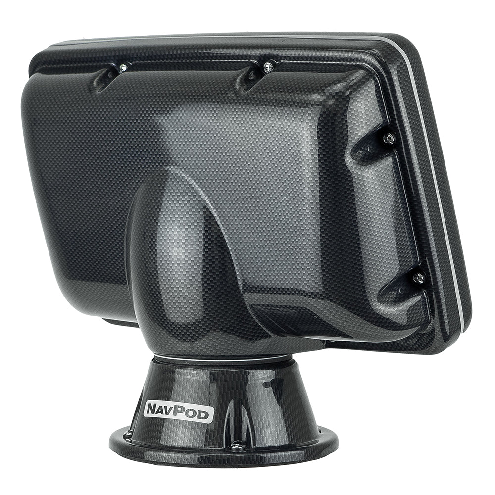 NavPod PP4500 - 03 Powerpod Pre - Cut f/Lowrance Elite - 7 CHIRP - Carbon Black - Get Tight Gear