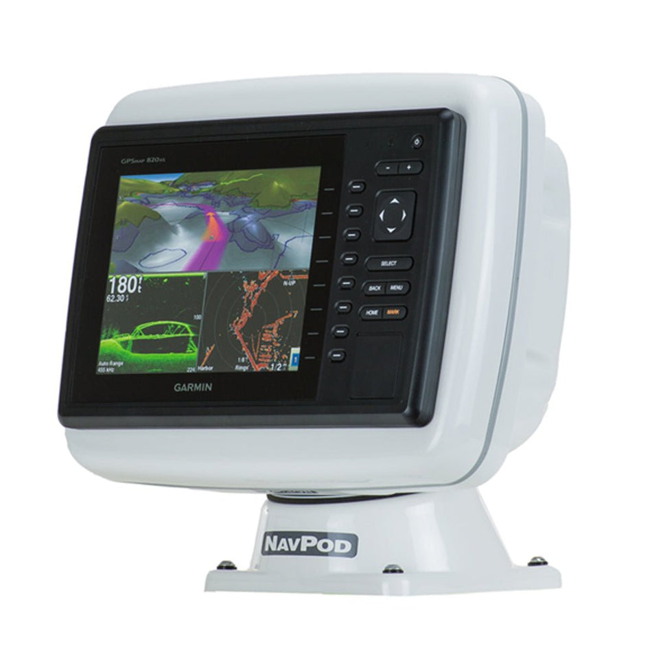 NavPod PP4800 - 12 PowerPod Pre - Cut f/Garmin 820 / 820XS / 840 / 840XS / 6008 / 6208 - Get Tight Gear
