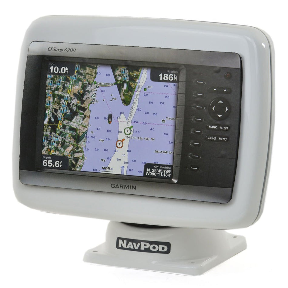 NavPod PP4802 PowerPod Precut f/Garmin GPSMAP 4008 & 4208 - Get Tight Gear
