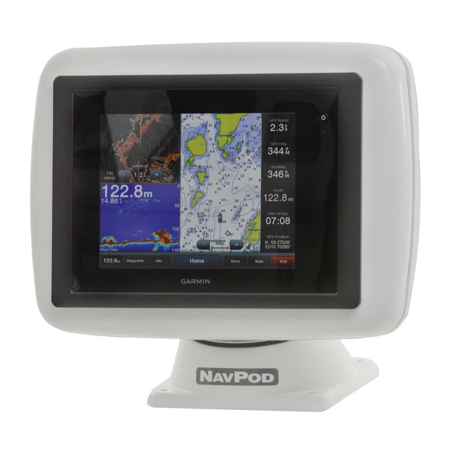 NavPod PP4811 PowerPod Pre - Cut f/Garmin 8008/8208 - Get Tight Gear