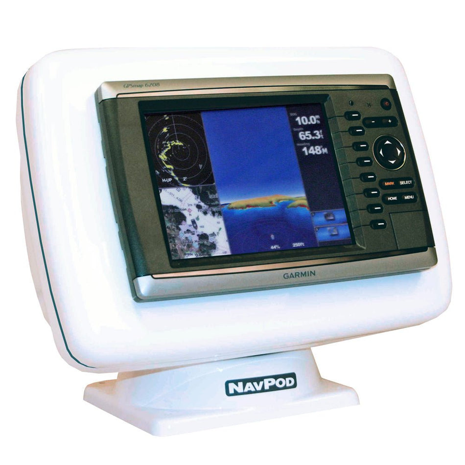 NavPod PP5056 PowerPod Precut f/Garmin GPSMAP 6008 & 6208 - Get Tight Gear