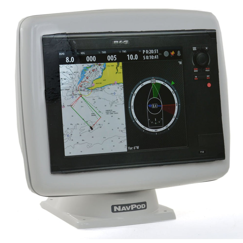 NavPod PP5063 PowerPod Precut f/Simrad NSS12 - Get Tight Gear