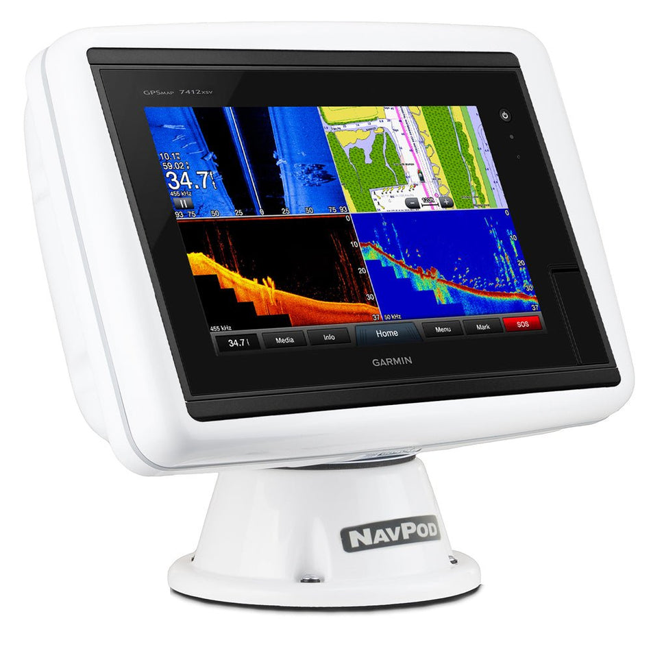 NavPod PP5200 - 12 PowerPod Pre - Cut f/Garmin 7412, 7412xsv, 7612 & 7612xsv - Get Tight Gear