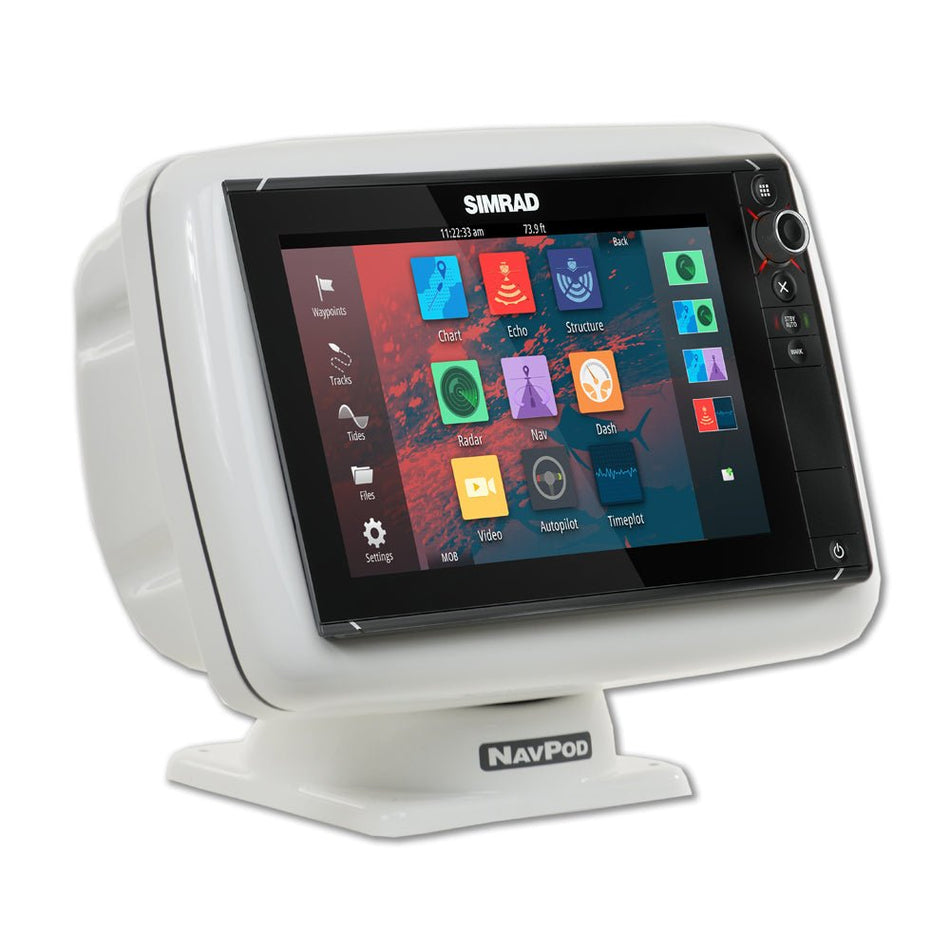 NavPod PP5202 PowerPod Pre - Cut f/Simrad NSS12 evo2 or B&G Zeus 12 - Get Tight Gear