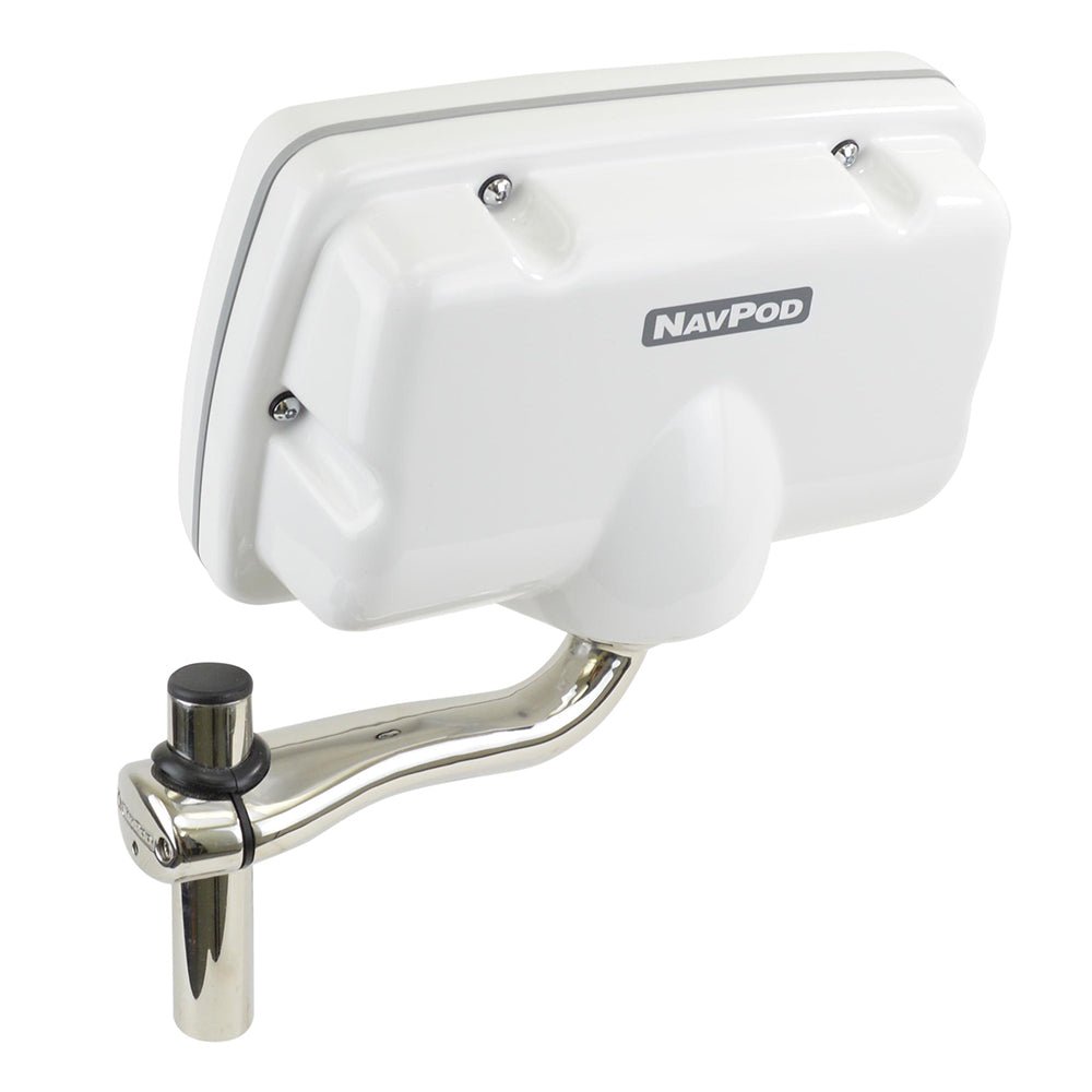 NavPod RailMount Pre - Cut f/Simrad NSS9 evo3/B&G Zeus3 9 Fits 1" or 1.25" Tubing - Get Tight Gear
