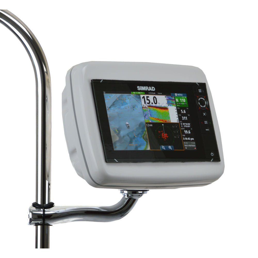 NavPod RMX4808 RailMount Pre - Cut f/Simrad NSS8/B&G Zeus T8 - Get Tight Gear
